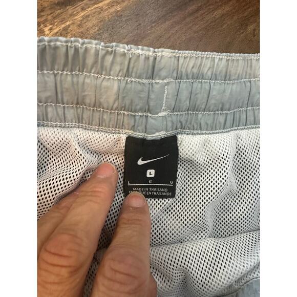 Nike Men's Black White Dri-fit Throwback Basketball Shorts Size Large - Picture 5 of 6